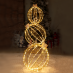 Χριστουγεννιάτικα Διακοσμητικά LED 262 Τρείς Μπάλες 51Χ51Χ130 cm | Aca Lighting | X076414105
